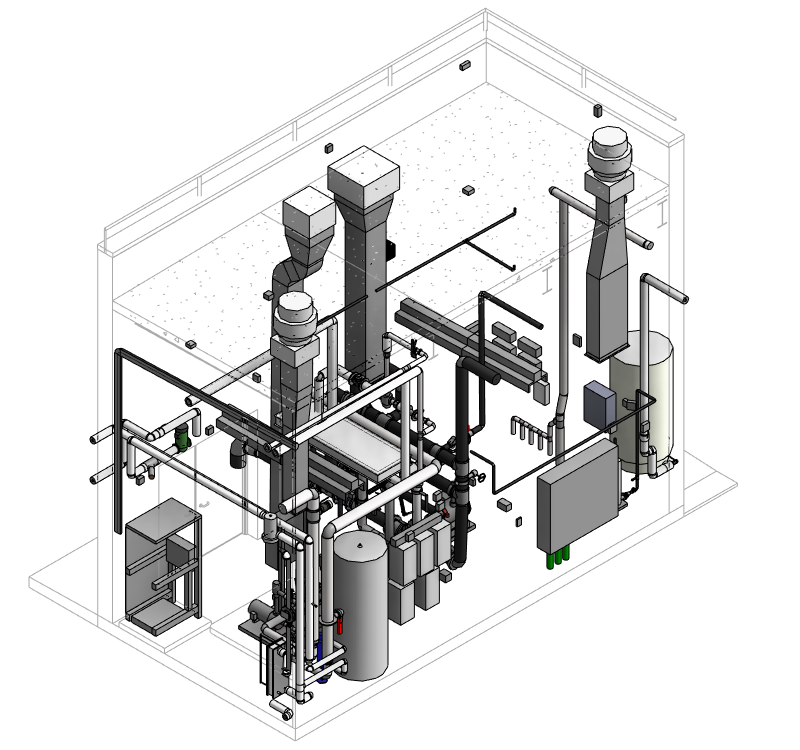 MEPF scan to bim lod 200