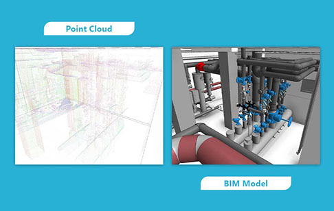 25,000 Sq.Ft. of Scan to BIM Conversion.