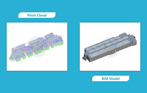 150,000 Sq.Ft. of Scan to BIM Conversion