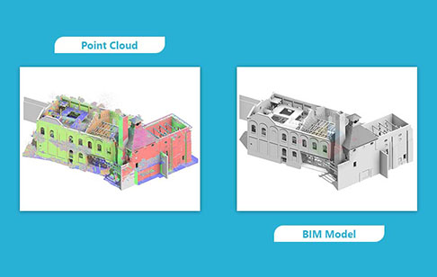 500,000 Sq.Ft. of Scan to BIM Conversion