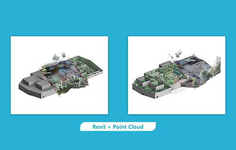 97,000 Sq.Ft. of Point Cloud to BIM Conversion